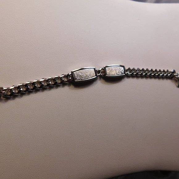 Vintage Speidel USA Silver Tone ID Bracelet 1970's - Picture 6 of 10